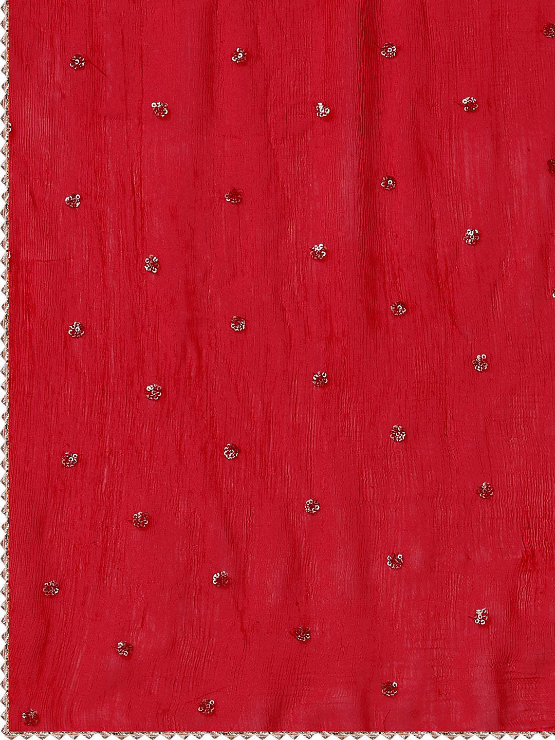 Red Printed Alia Cut Kurta Suit Set Product vendor